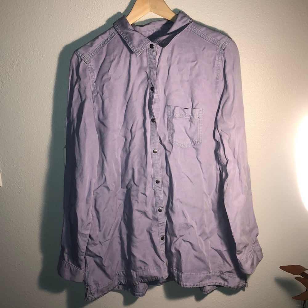 NWT Button Up Long Sleeve